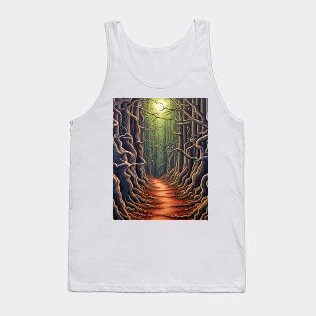 Forest Pathway Tank Top by EpicFoxArt